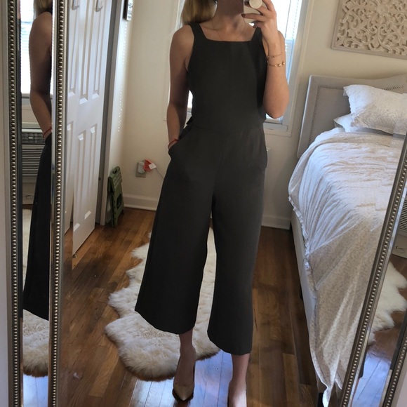 Wilfred Pants - GREEN Aritzia Écoulement Jumpsuit